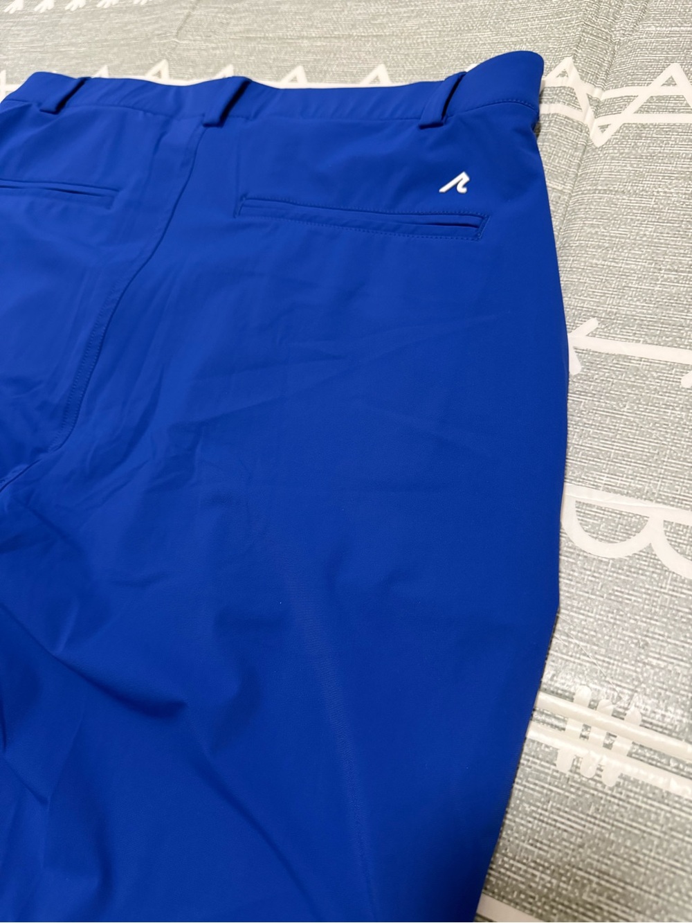 REDVANLY Hanover Golf Shorts Olympic Blue 9” Inseam - Picture 7 of 11